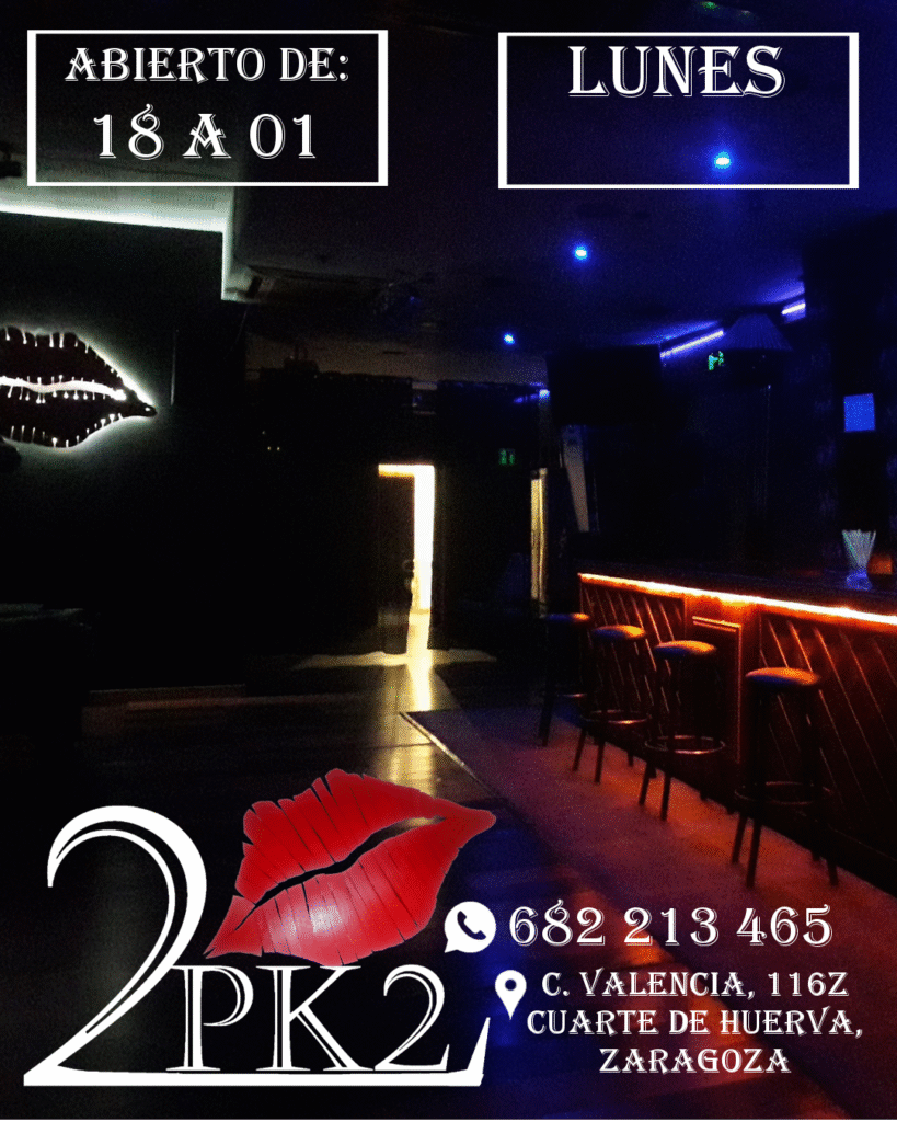 1 LUNES ABIERTO DE 18 A 01 - PK2 ZARAGOZA LOCAL DE AMBIENTE LIBERAL SWINGER PAREJAS CUARTO OSCURO GLORYHOLE EXCLUSIVO1 LUNES ABIERTO DE 18 A 01 - PK2 ZARAGOZA LOCAL DE AMBIENTE LIBERAL SWINGER PAREJAS CUARTO OSCURO GLORYHOLE EXCLUSIVO