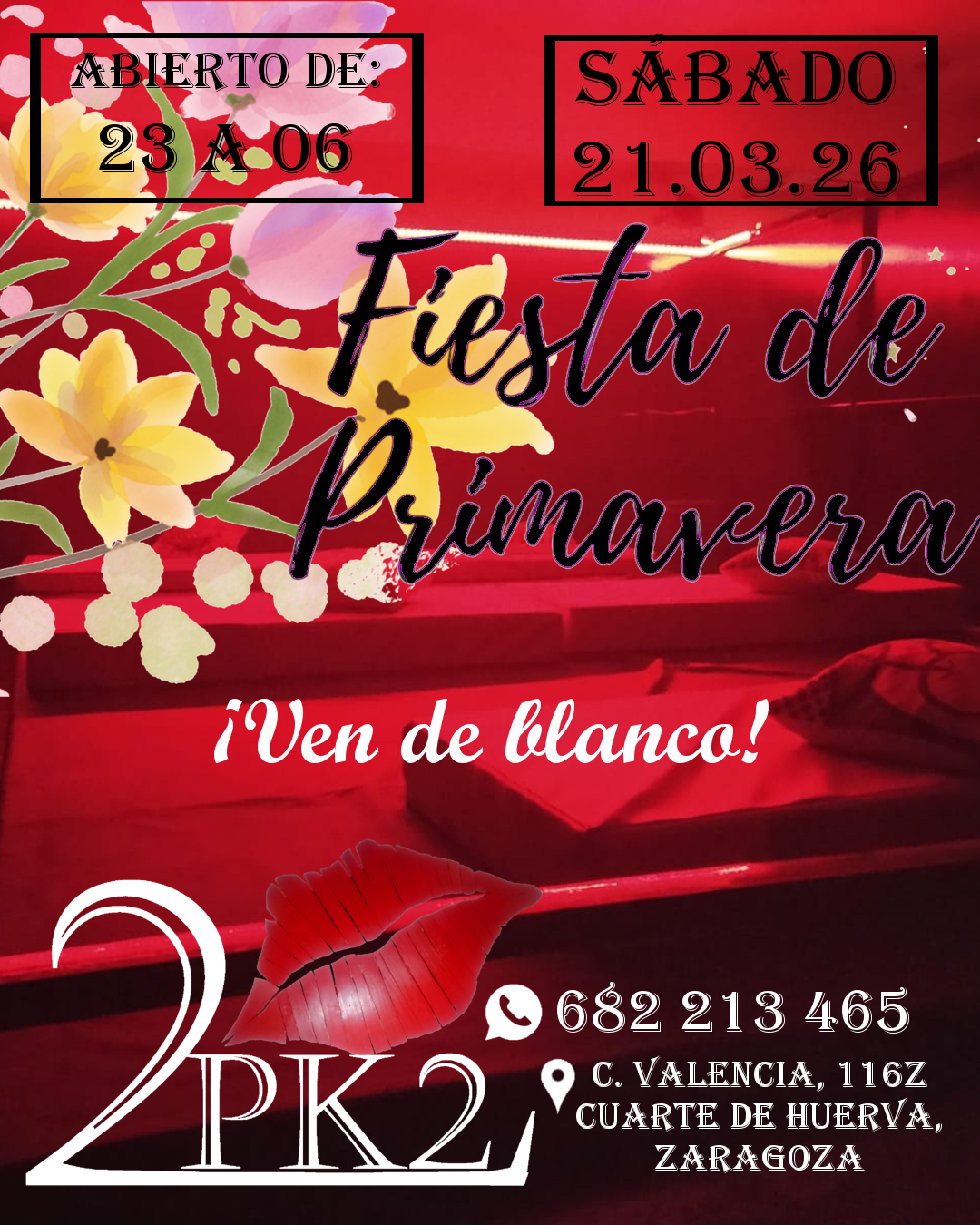 noche de la primavera en pk2 zaragoza local de ambiente liberal parejas swinger